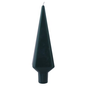 Diana Pyramid Candle Dark Green Diana Pyramid Candle Dark Green