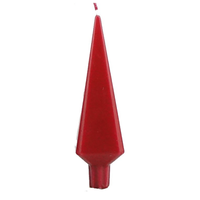 Pyramid Candle Dark Red