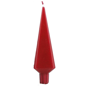 Diana Pyramid Candle Dark Red
