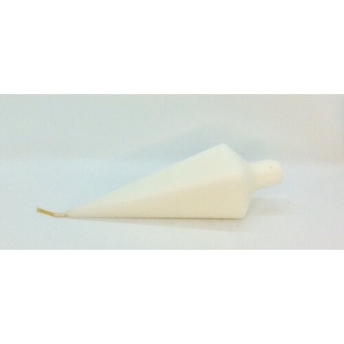 Diana Pyramid Candle White
