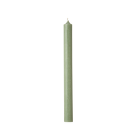 Candle 10” Column Dark Sage Germany