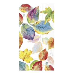IHR Guest Napkin Paper Colourful Leaves