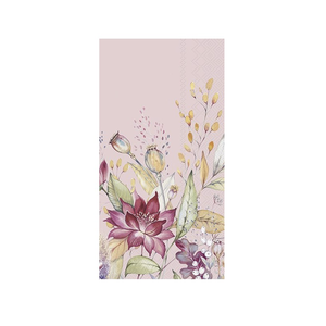 IHR Guest Napkin Paper Autumn Meadow Pink