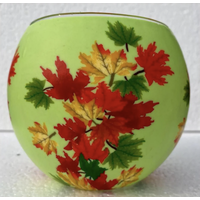 Light Glass Maple Leaves