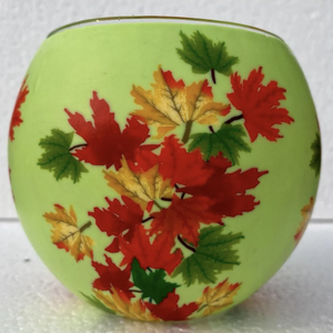 Benaya Handcrafted Art Decor Light Glass Maple Leaves