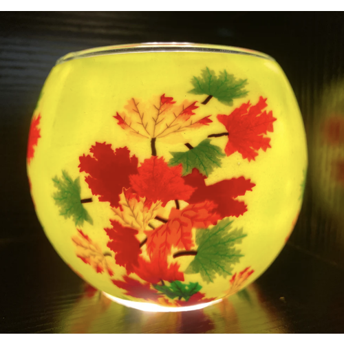 Benaya Handcrafted Art Decor Light Glass Maple Leaves Benaya Handcrafted Art Decor Light Glass Maple Leaves