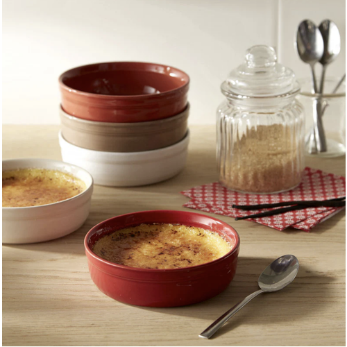 Emile Henry Emile Henry Creme Brulee Ramekin Farine White