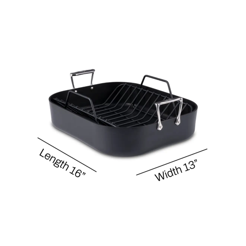 All Clad HA1 Grey Roaster Non Stick 25 lb Turkey