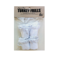 MAJESTIC-CHEF Turkey Leg Frill 4 Pack