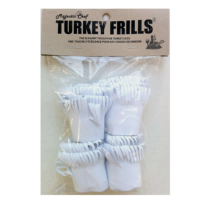 MAJESTIC-CHEF Turkey Leg Frill 4 Pack