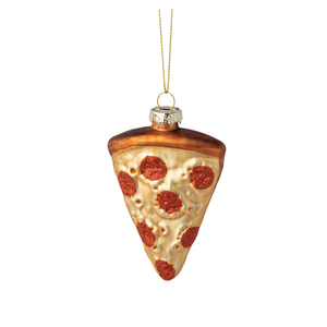 Silver Tree Pizza Ornament Silver Tree Pizza Ornament