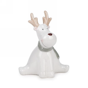 Reindeer with Polka Dot Scarf