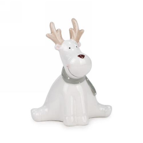 Reindeer with Polka Dot Scarf Reindeer with Polka Dot Scarf