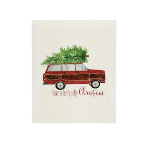 Harman Swedish Cloth Have a Holly Jolly Christmas