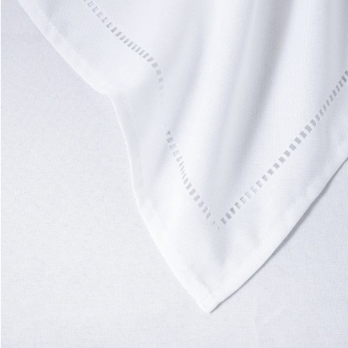 Harman Hemstitch Tablecloth 52x70 White