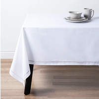Hemstitch Tablecloth 60x90 White