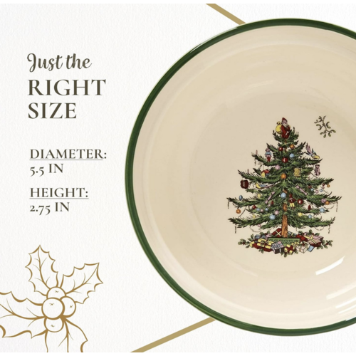 Spode Christmas Tree Stacking Bowl 5.5 Inches Spode Christmas Tree Stacking Bowl 5.5 Inches