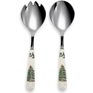 Spode Christmas Tree Salad Servers Spode Christmas Tree Salad Servers