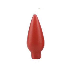Diana Drop Shaped Candle Mini Red
