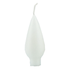 Diana Drop Shaped Candle Mini White