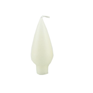 Diana Drop Shaped Candle Ivory Small