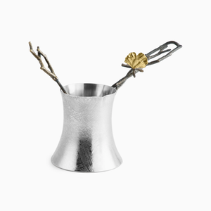 Michael Aram Butterfly Ginkgo Medium Coffee Pot with Spoon