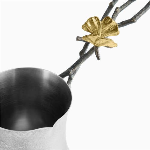 Michael Aram Butterfly Ginkgo Medium Coffee Pot with Spoon