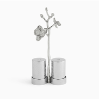 White Orchid Salt & Pepper Set