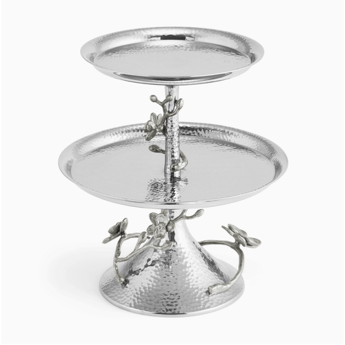 Michael Aram White Orchid 2-Tier Server