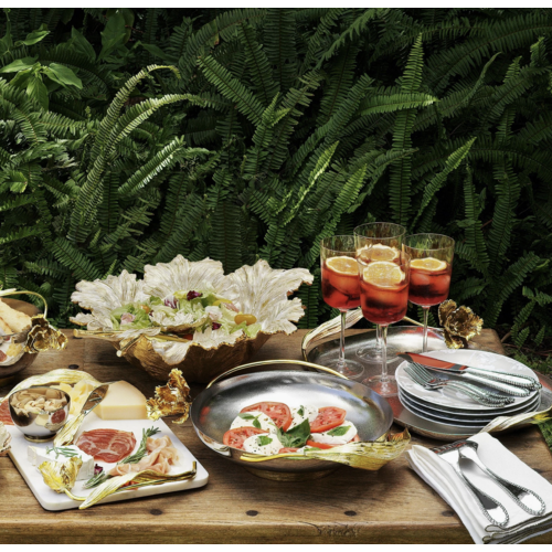 Michael Aram Tulip Medium Footed Platter