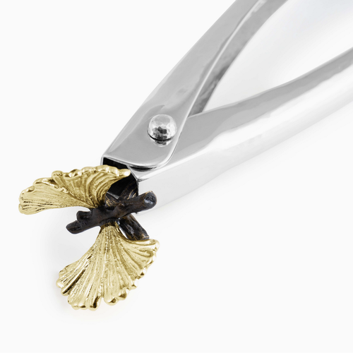 Michael Aram Butterfly Ginkgo Small Lock Spring Tongs Michael Aram Butterfly Ginkgo Small Lock Spring Tongs