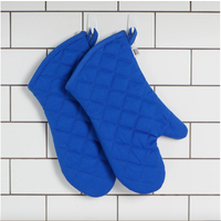 Oven Mitt Set Royal Blue