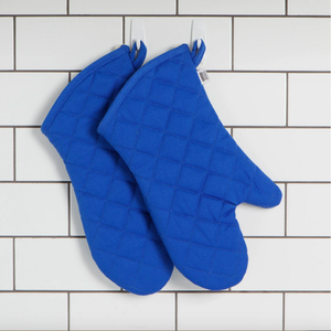 Now Designs Oven Mitt Set Royal Blue