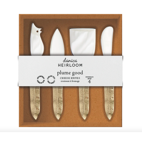 Now Designs Cheese Knife Plume Assorted
