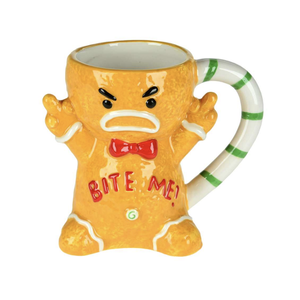 Christmas Tradition Mug Gingerbread Bite Me Christmas Tradition Mug Gingerbread Bite Me