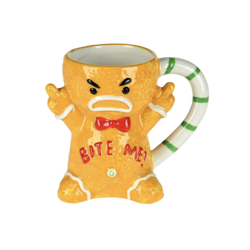 Christmas Tradition Mug Gingerbread Bite Me Christmas Tradition Mug Gingerbread Bite Me