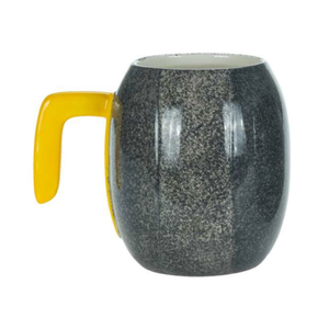 Christmas Tradition Mug Curling Rock Yellow
