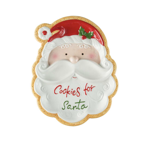 Christmas Tradition Cookies for Santa Plate Christmas Tradition Cookies for Santa Plate