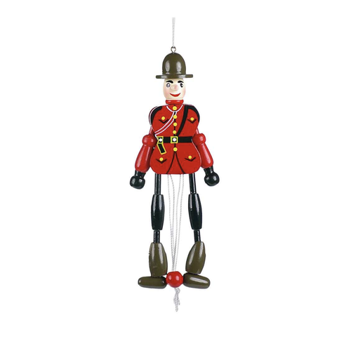 Christmas Tradition Ornament RCMP Jumping Jack Christmas Tradition Ornament RCMP Jumping Jack
