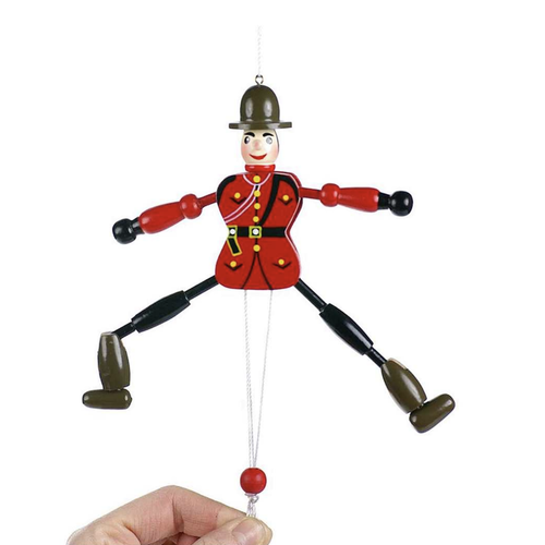 Christmas Tradition Ornament RCMP Jumping Jack Christmas Tradition Ornament RCMP Jumping Jack