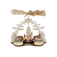 Rotary Candle with Deers and Trees