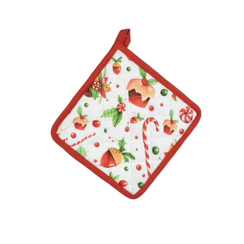 Christmas Tradition Pot Holder Pair Candy Collection