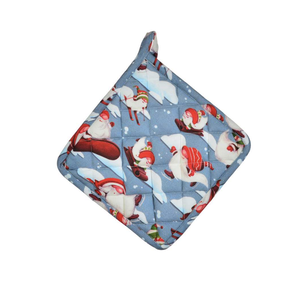 Christmas Tradition Pot Holder Pair Gnome Activities