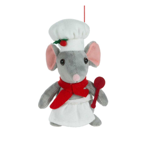 Christmas Tradition Ornament Ms.Mouse Chef