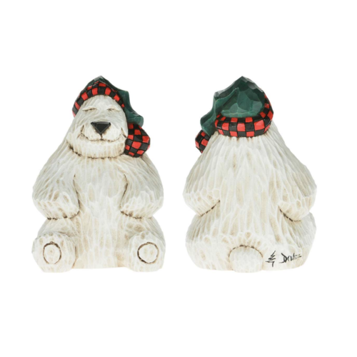 Cottage Carvings Carved Sitting Polar Bear Cottage Carvings Carved Sitting Polar Bear