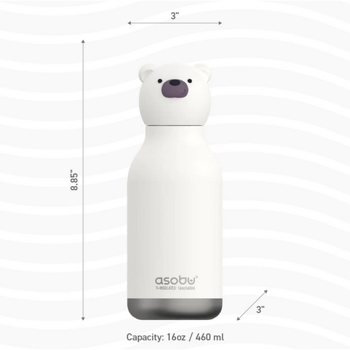 Asobu Teddy Bear Bestie Water Bottle
