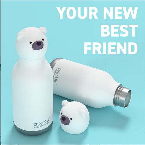 Asobu Teddy Bear Bestie Water Bottle