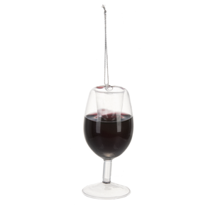 Ganz Merry Merlot Wine Glass Ornament Ganz Merry Merlot Wine Glass Ornament