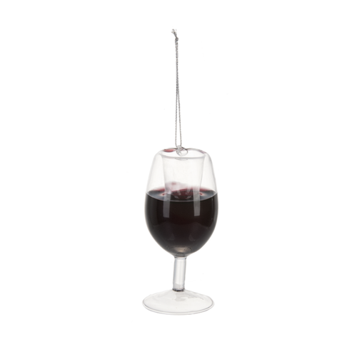 Ganz Merry Merlot Wine Glass Ornament Ganz Merry Merlot Wine Glass Ornament