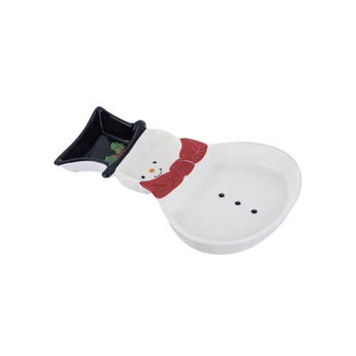 Ganz Snowman Platter 3 Sections Ganz Snowman Platter 3 Sections